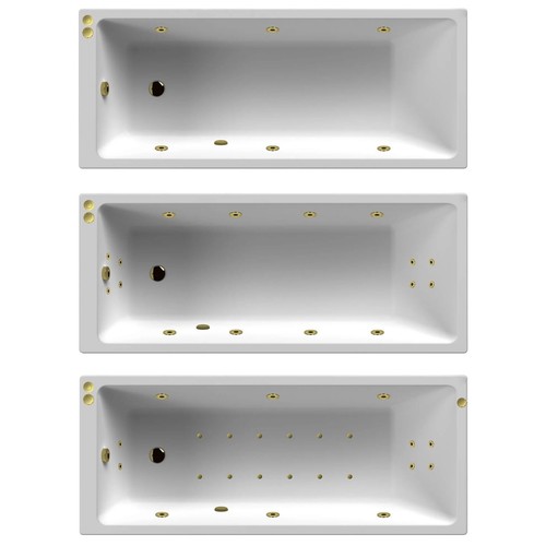 Nuie thin edge whirlpool baths - nuie,