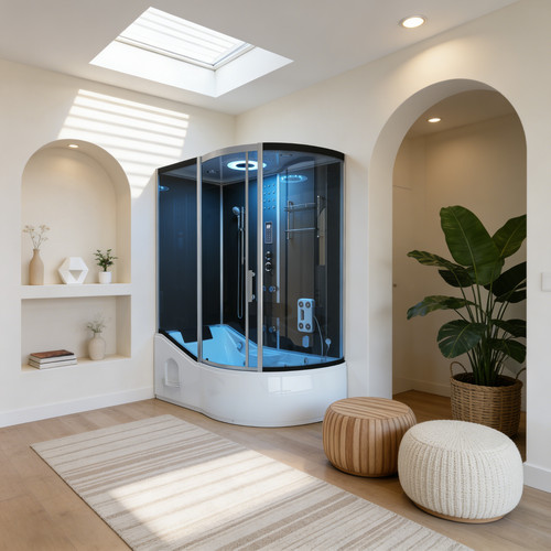 Steam shower whirlpool - steam,