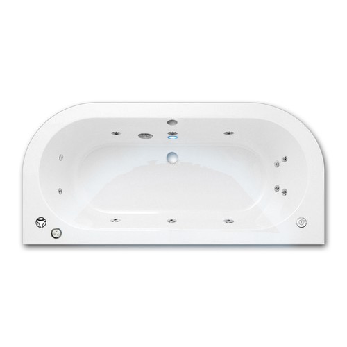 Trojan shaped 1700 800mm - shaped, x