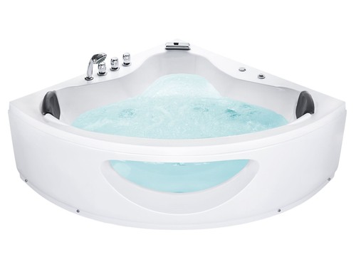 Whirlpool corner bath with led - corner,