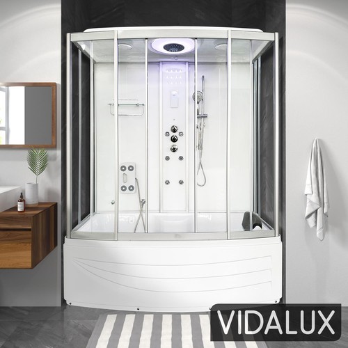 Steam shower whirlpool bath - shower,